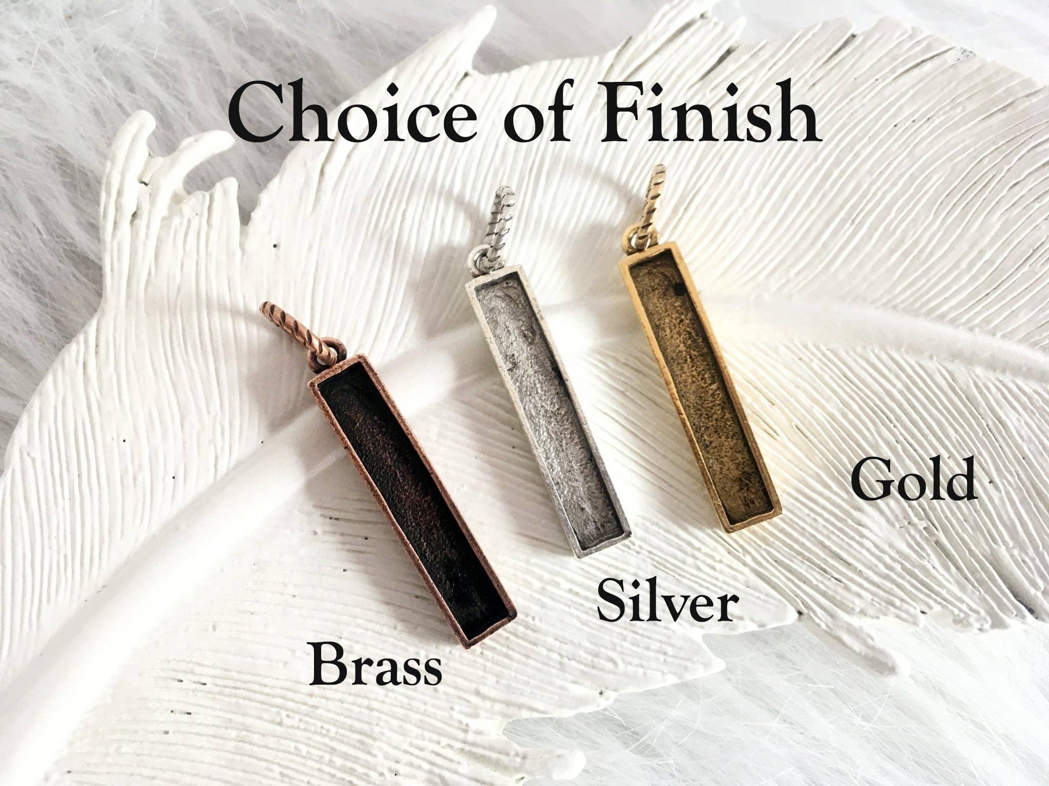 Jenica Jewelry - Wholesale Dangle Earrings - Teal Watercolor Bar Earrings - Multiple Options5