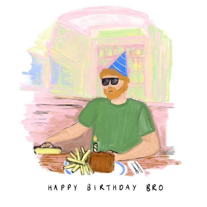 Happy Birthday Bro for wholesale by ETHOS ANEW