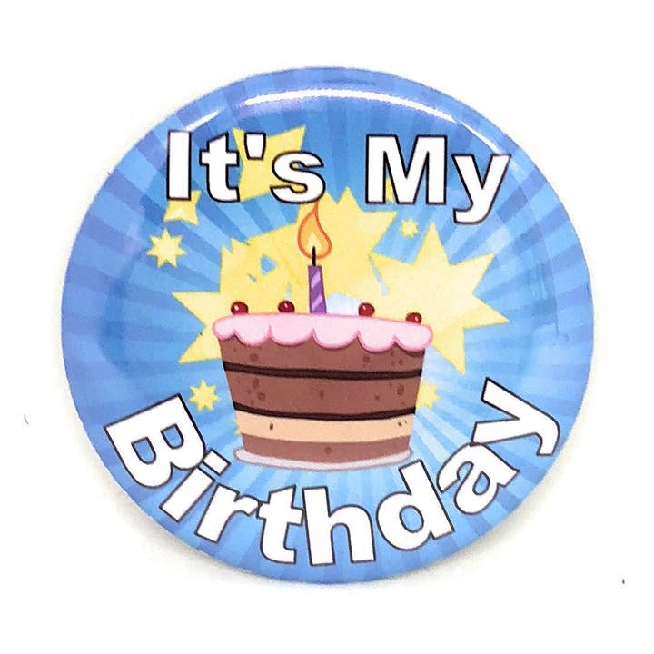 Födelsedag knappar för wholesale av Secure ID, LLC