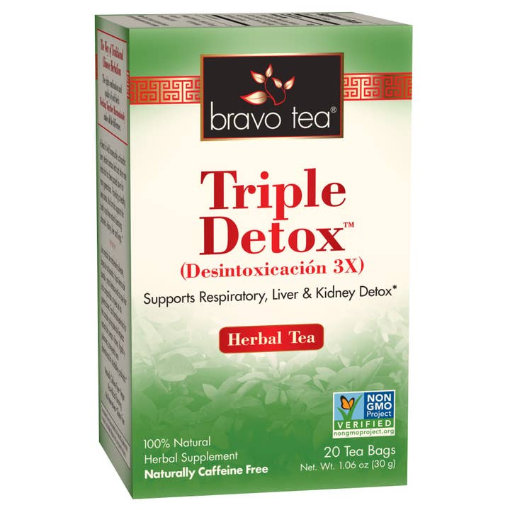 Bravo Tea - Wholesale Health/Detox Tea - Triple Detox Herbal Tea