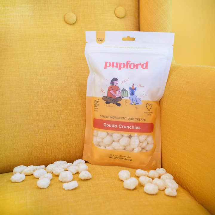 Pupford - Vente Friandises – chien - Crunchies au gouda 7,5 oz3