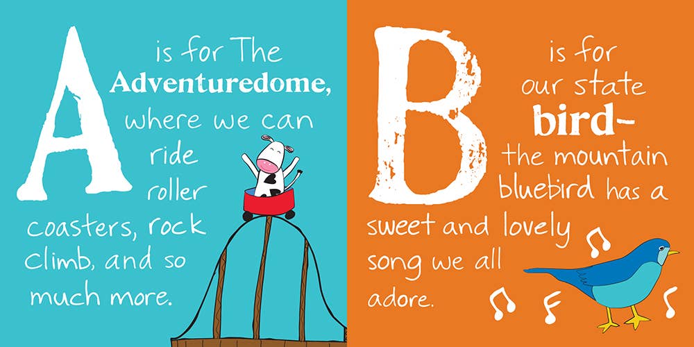 Sourcebooks - Wholesale Baby & Toddler Book (0-2) - ABCs of Nevada 1