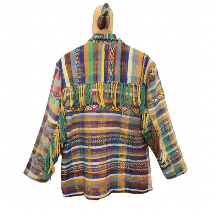 Farewell Frances - Vendita all'ingrosso Cappotto - Donna - Cappotto con frange Eliza Berber Sz S EC1