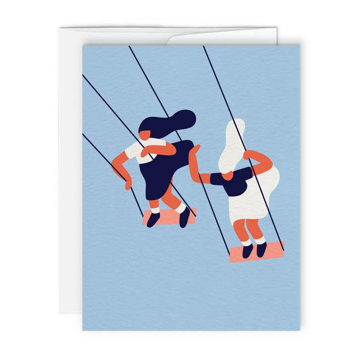 SWINGS — Greeting Card for wholesale by Paperole