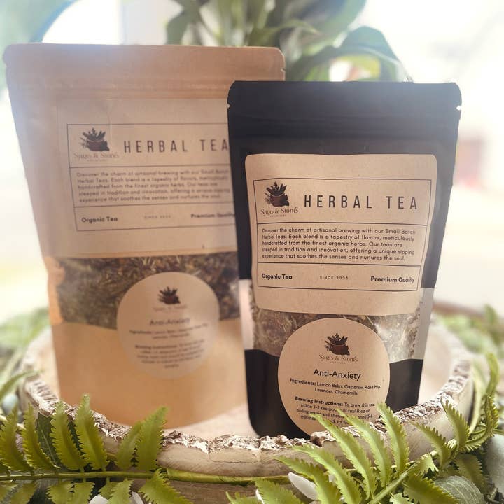 Sage & Stone Apothecary - Wholesale Loose Tea - Anti-Anxiety Herbal Tea