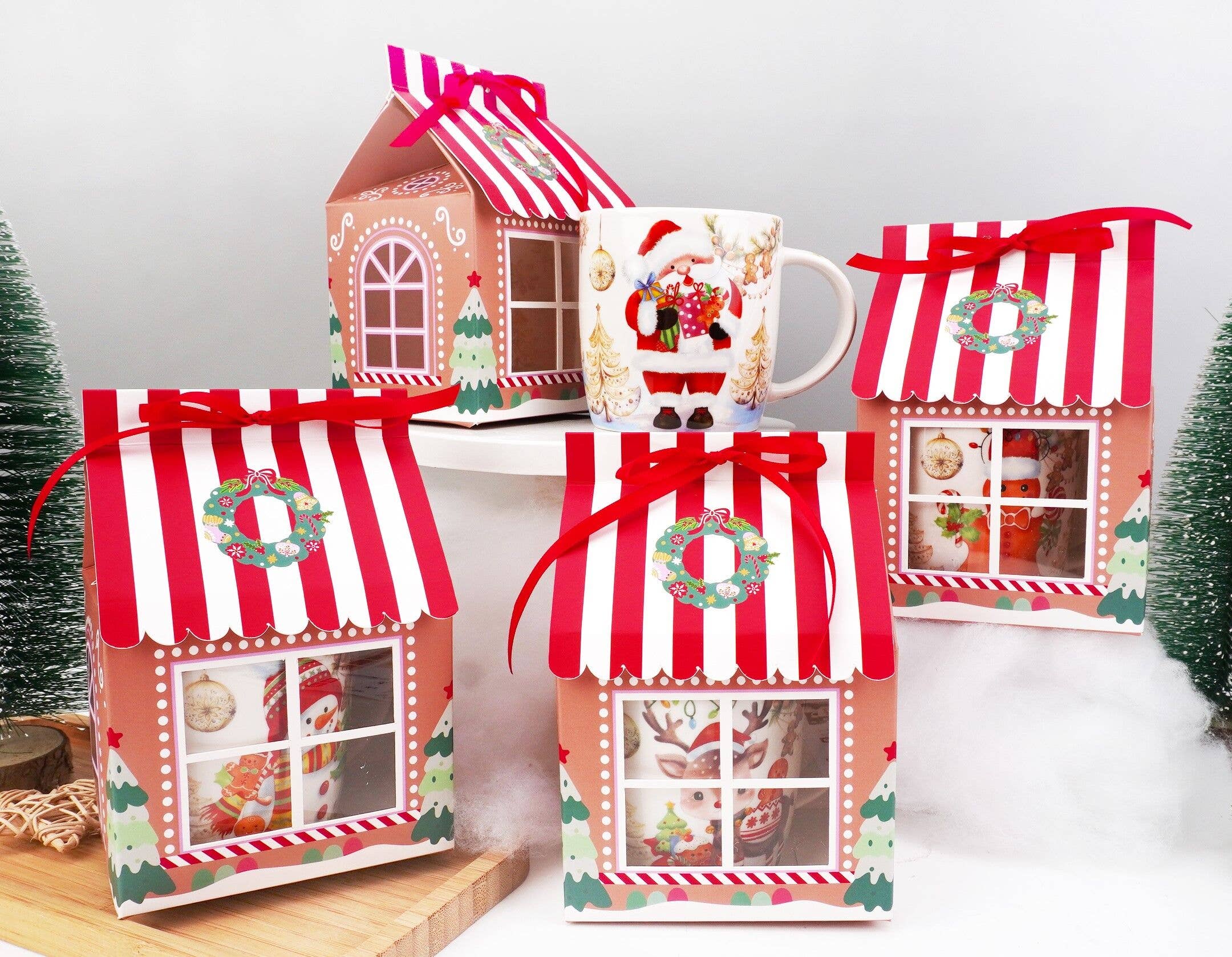 STP - Wholesale Coffee Mug - Snowman Porcelain Mug in Gift Box1