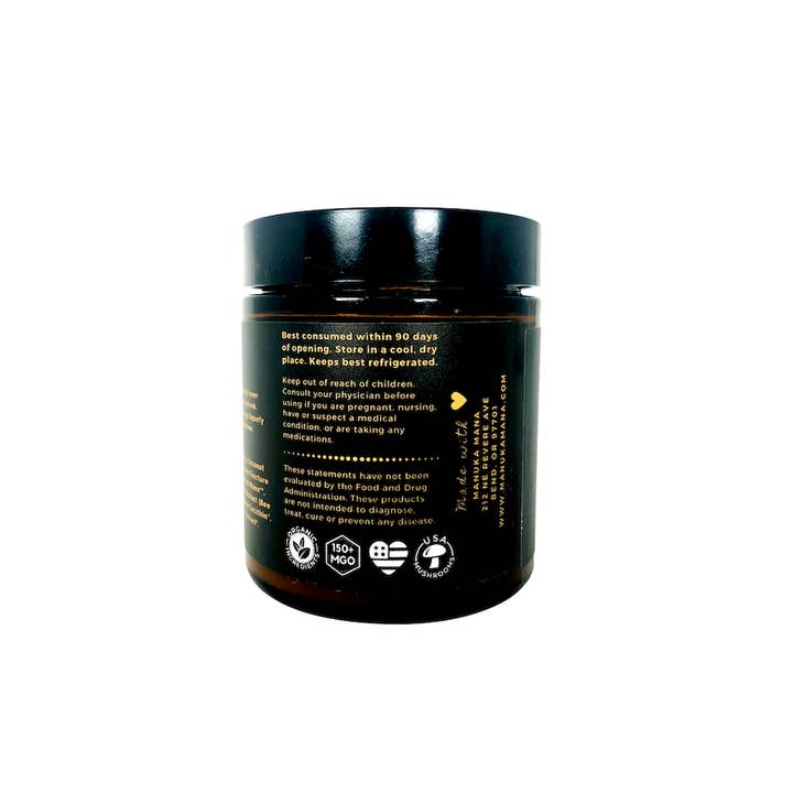 Manuka Mana - Wholesale Honey - Superfood Honeyblend (Lions Mane, Chaga, Reishi)5