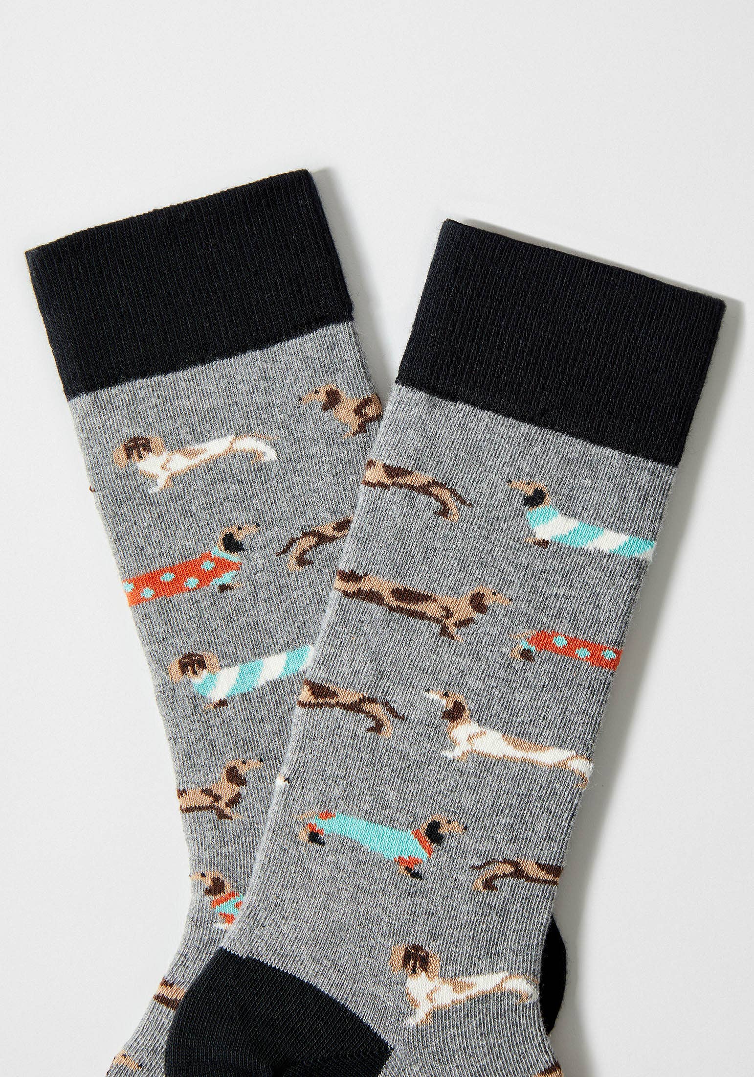Flock BePets Grey - 100% Organic Cotton Socks for wholesale on Faire2