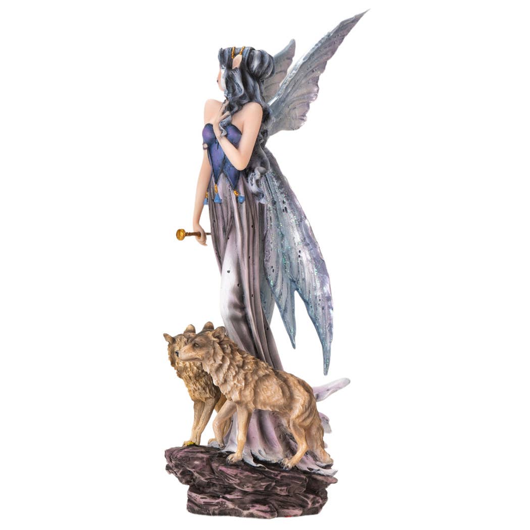Pacific Trading - Wholesale Decorative Figurine - Fairy with Wolves3
