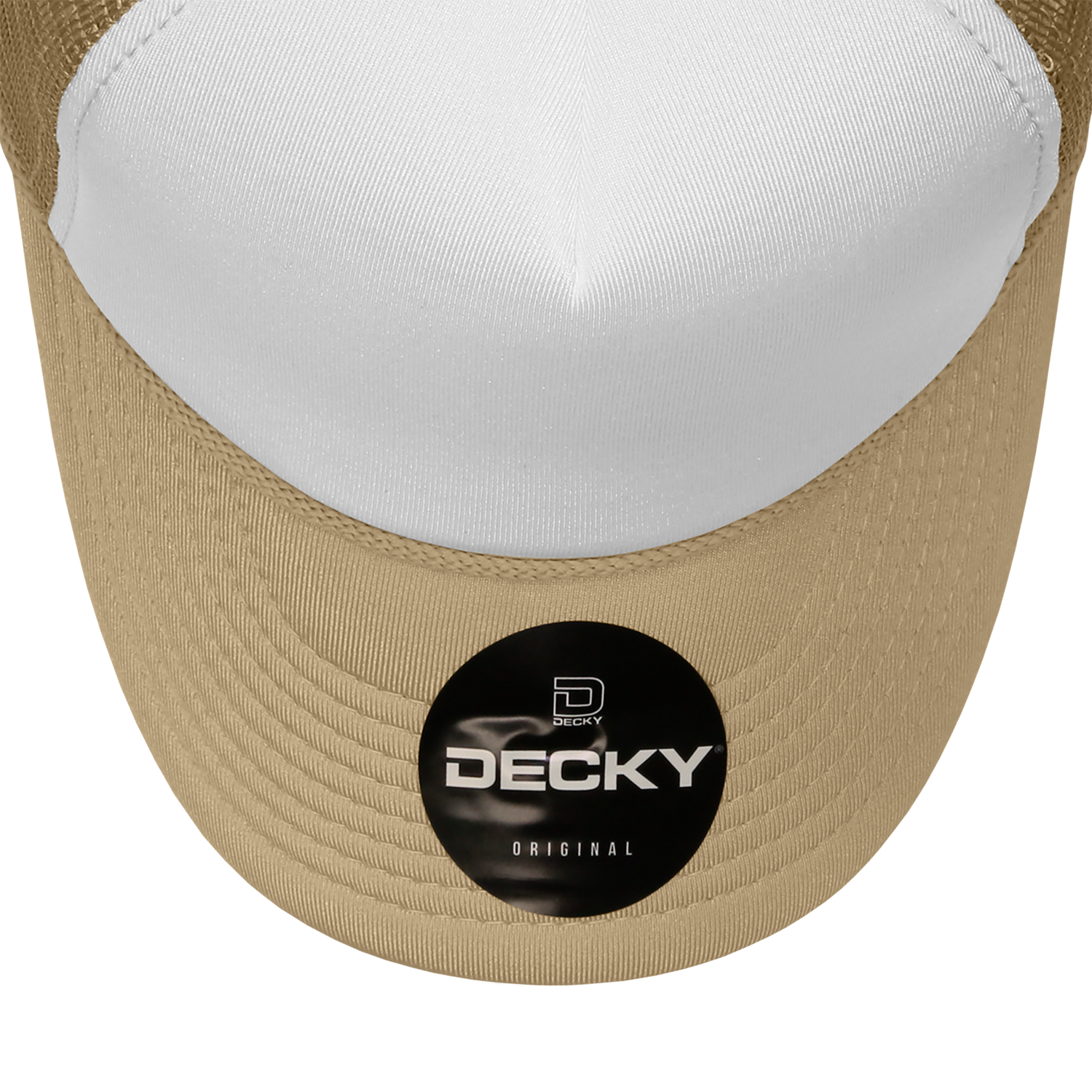 The Park Wholesale - Wholesale Trucker Hat - Unisex - Blank Trucker Foam Mesh 2-Tone Hats - Decky 210/602575