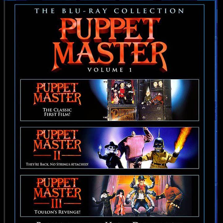 Full Moon Features – Großhandel DVDs – Puppet Master 1—3 Blu-ray-Slimline-Set