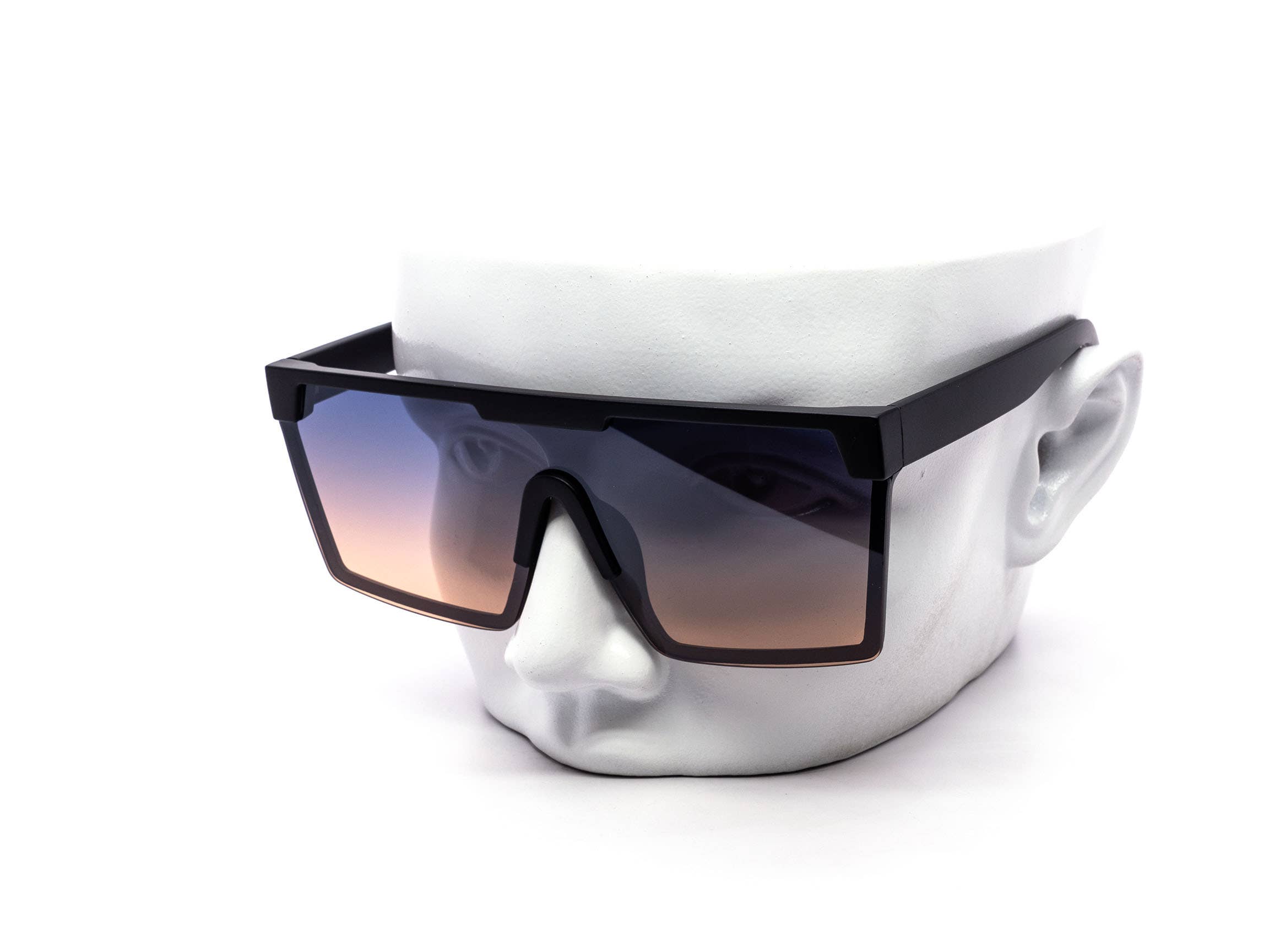Still Friday - Wholesale Sunglasses - Unisex - Cyberpunk Oversized Shield Sunglasses4