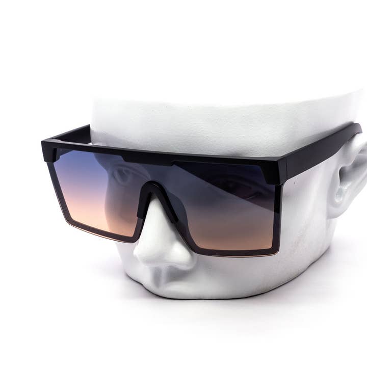Still Friday - Wholesale Sunglasses - Unisex - Cyberpunk Oversized Shield Sunglasses4