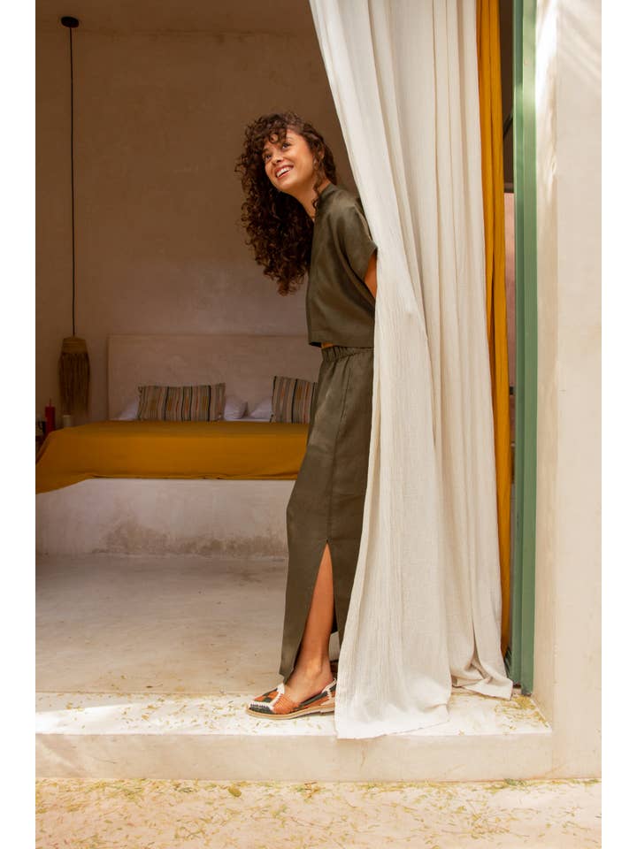 Mexas US - Wholesale Sandals - Women's - CHIAPAS - Flat huaraches brown, nude and green color