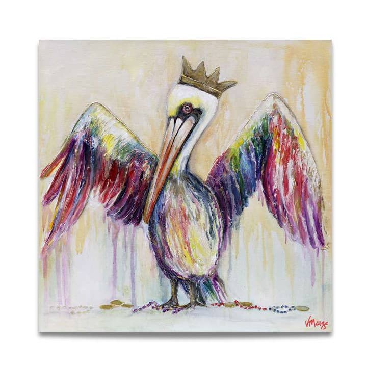"Carnival King" Canvas Fine Art Reproduction for wholesale by 318 Art Co.