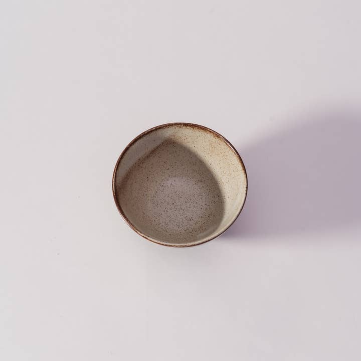 LAKOLE - Wholesale Bowl - Mino Ware Black Soil Rice Bowl Classic White5