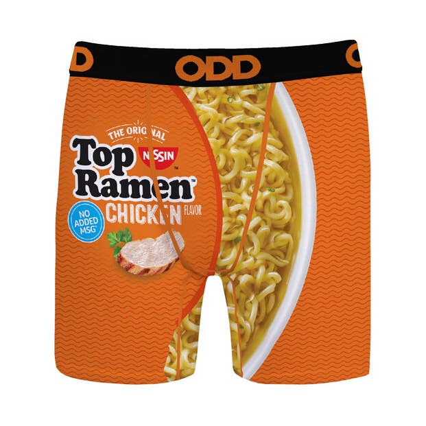 Top Ramen Chicken - Boys Boxer Briefs for wholesale by Odd Sox