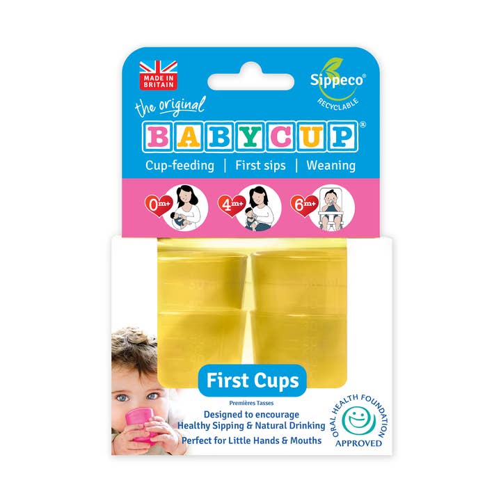 Copinhos de Treinamento Babycup Amarelos - Livre de BPA 50 ml (1,5 US fl oz) por atacado de Babycup