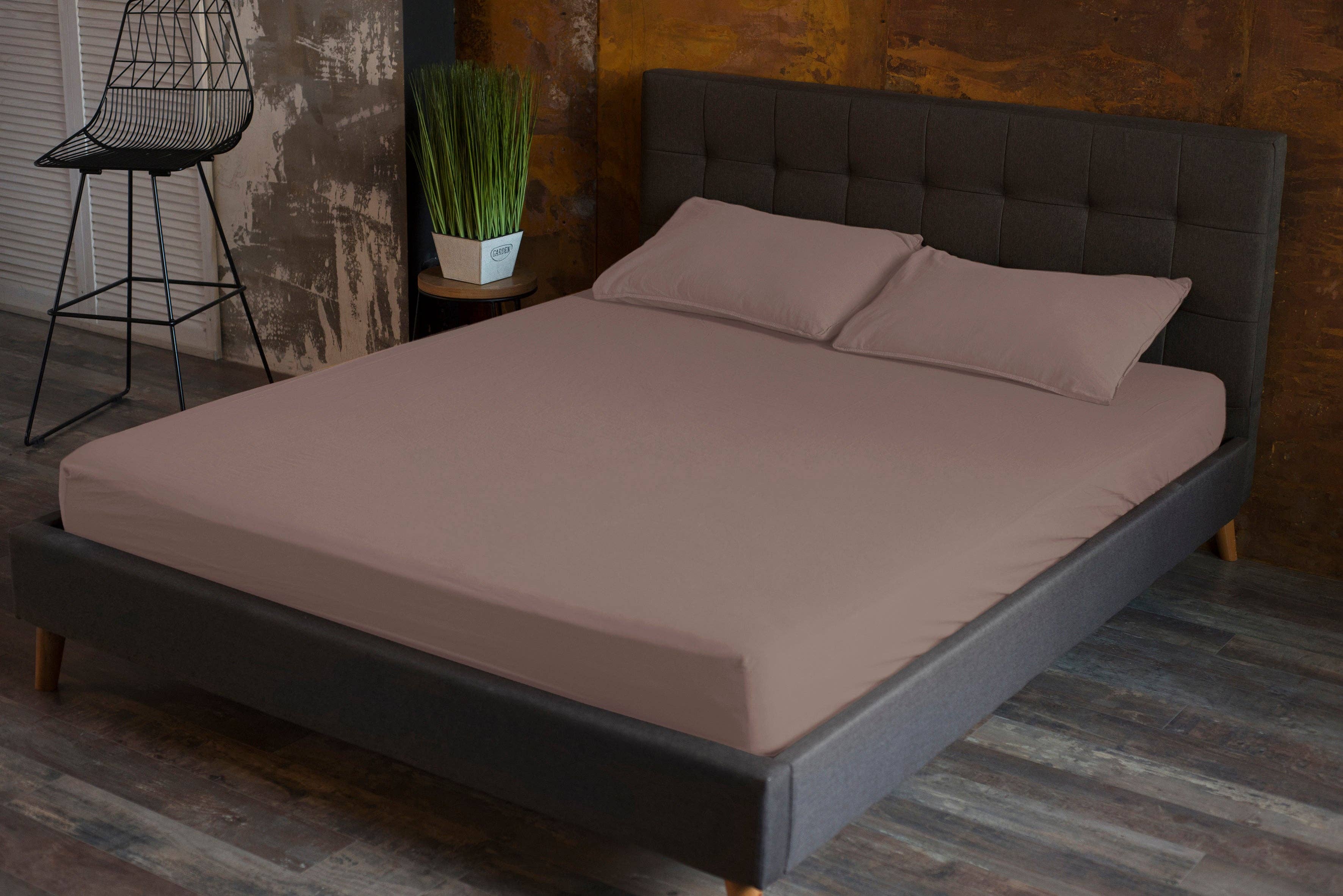 Soundsleep – Großhandel Bettwäsche-Set – Bettwäsche aus Baumwolle mit Stonewashed Dusty Rose2