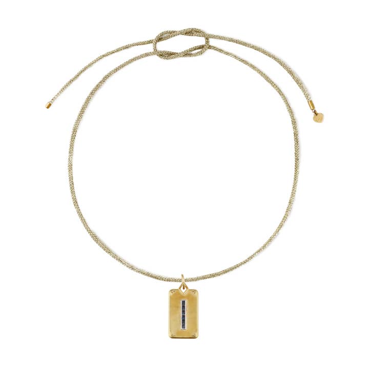 Gold Lurex Cord with Carpe Diem Charm for wholesale by HART