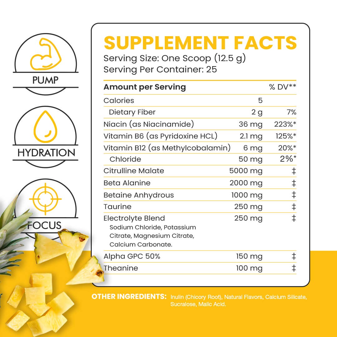 Integral Wellness – wholesale Oral supplement/vitamin – Non-Stim Pre Workout 5