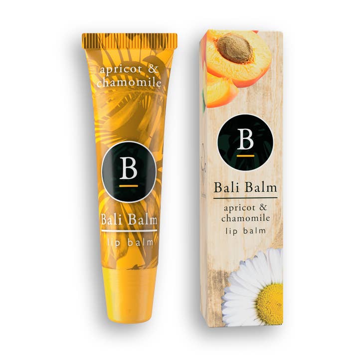 Vegan Apricot & Chamomile Lip Balm | Secret Santa for wholesale by Bali Balm
