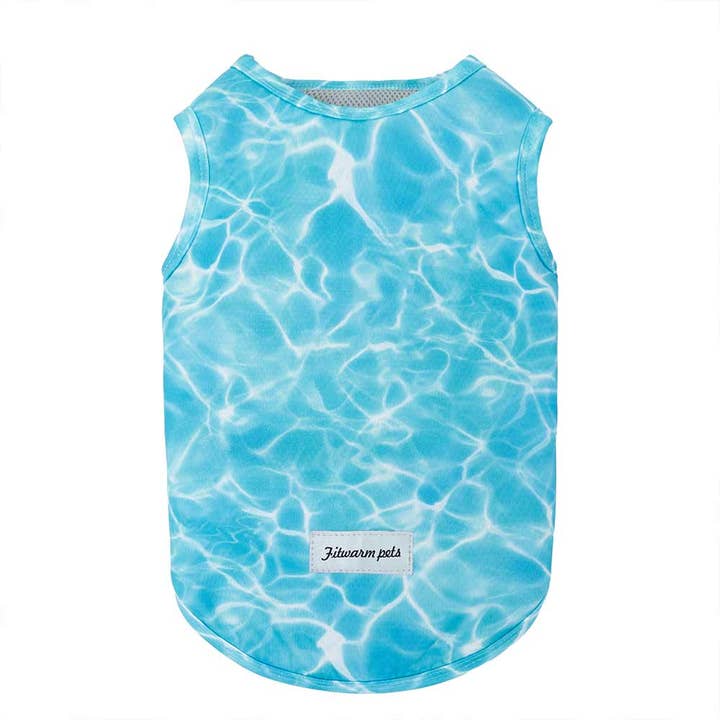 Fitwarm - Wholesale Pet Vest - Dog - Water Print Dog Cooling Vest