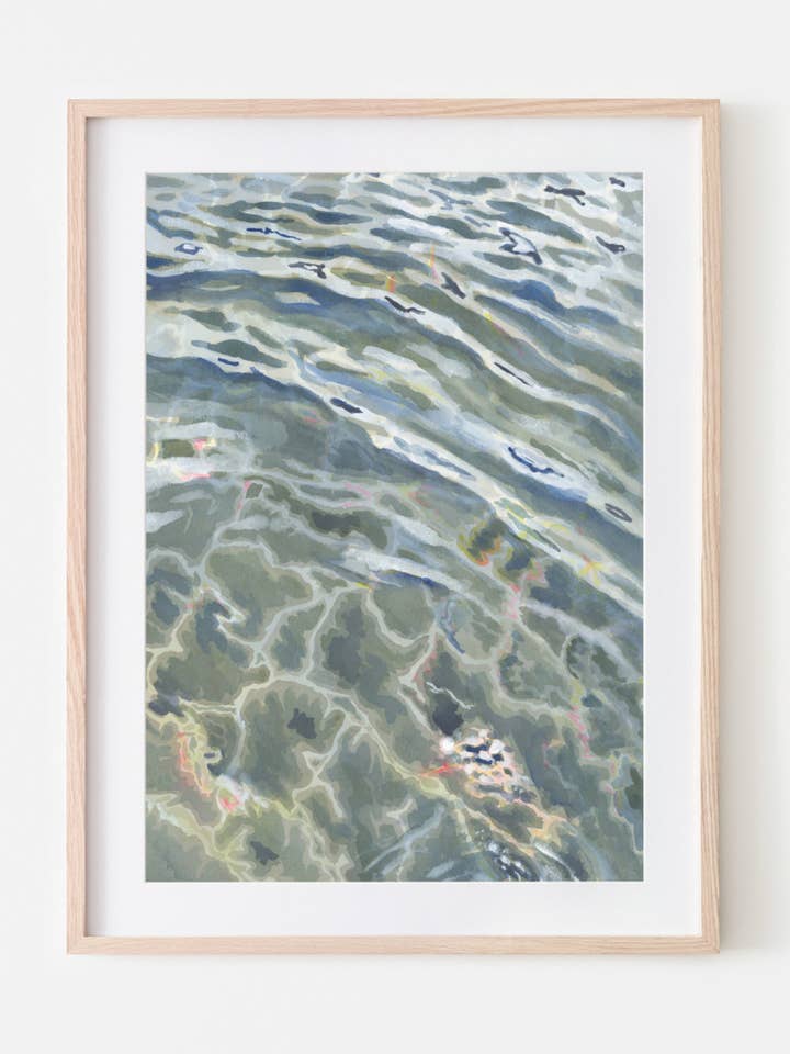 The Calm I | Stampa artistica su giclée per la vendita all'ingrosso da parte di Kristin MacKenzie Fine Art