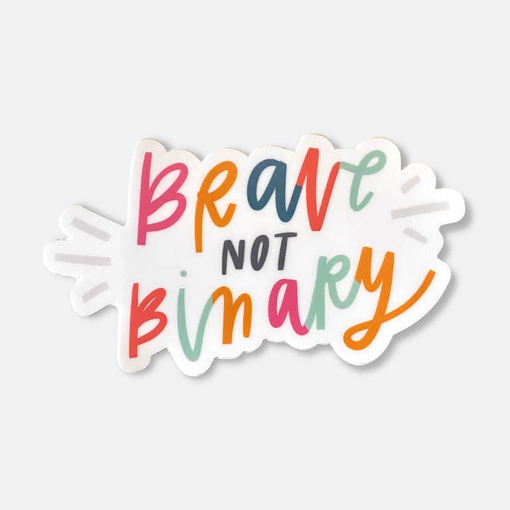 Niet-binaire sticker voor wholesale door Good and Human