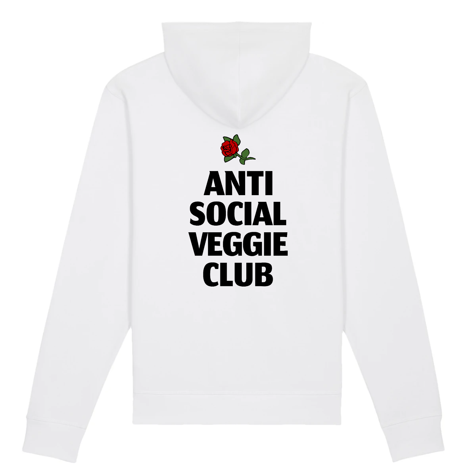 Oat Milk Club - Wholesale Hoodie - Women's - Anti Social Veggie Club - Organic Cotton Hoodie0