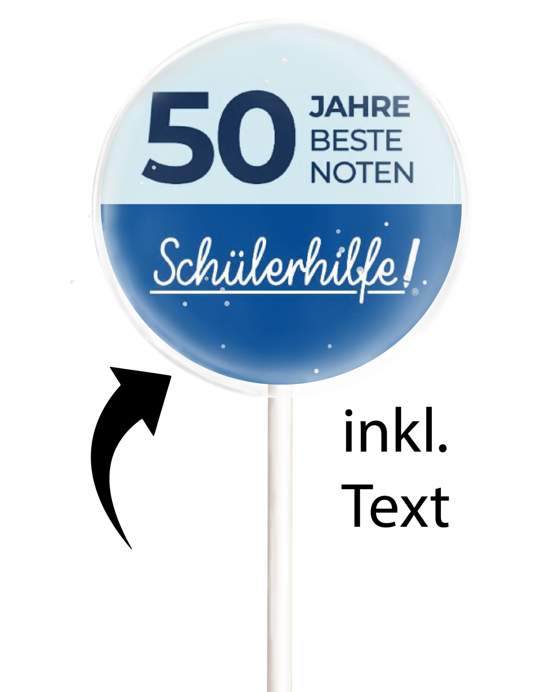 salonbuck - Wholesale Lolly - Logo op een lolly5