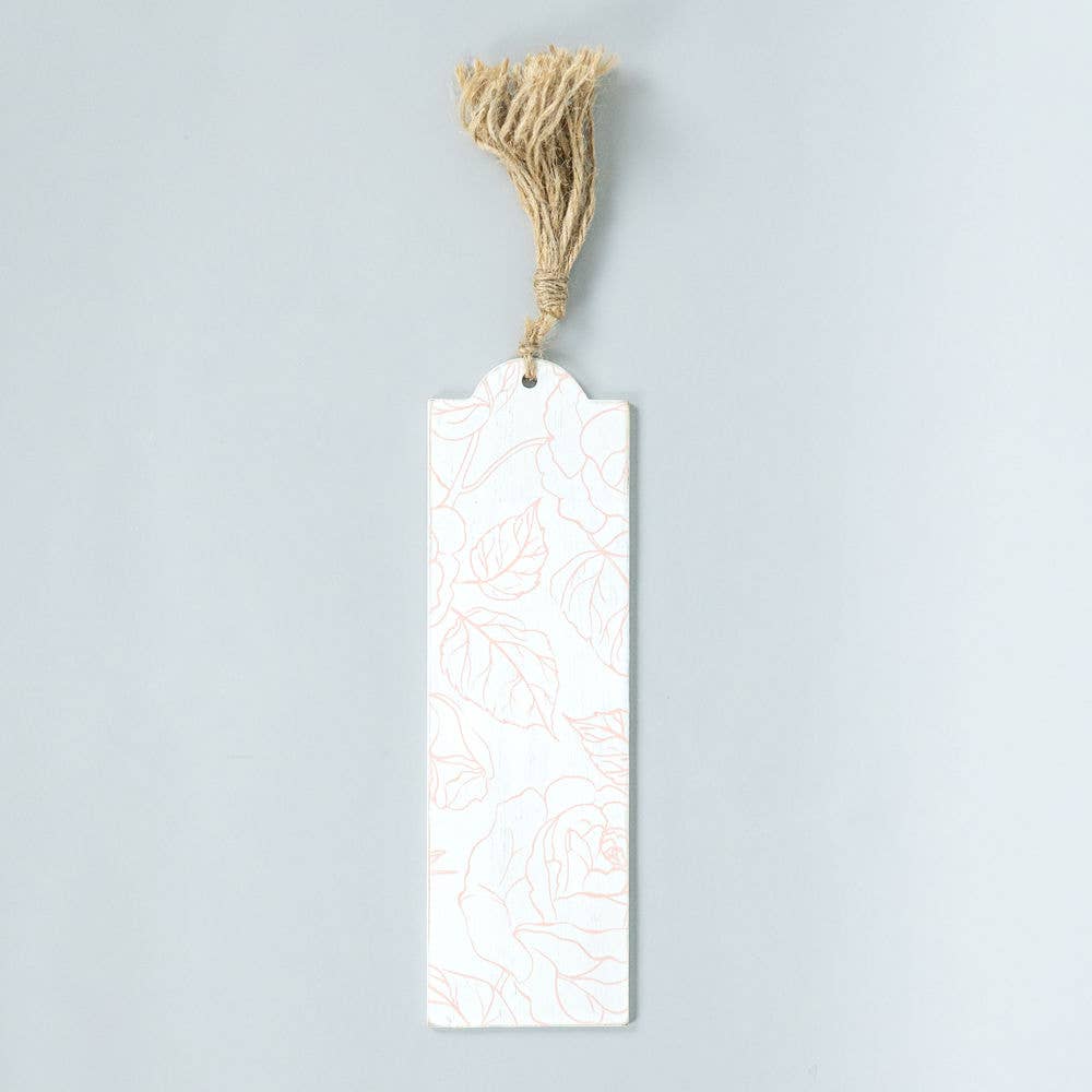 Devanie At Home (Formerly Adams & Co.) - Wholesale Bookmark - 15808 - 2x8 wood bookmark (BOOKED) mom CLEARANCE2