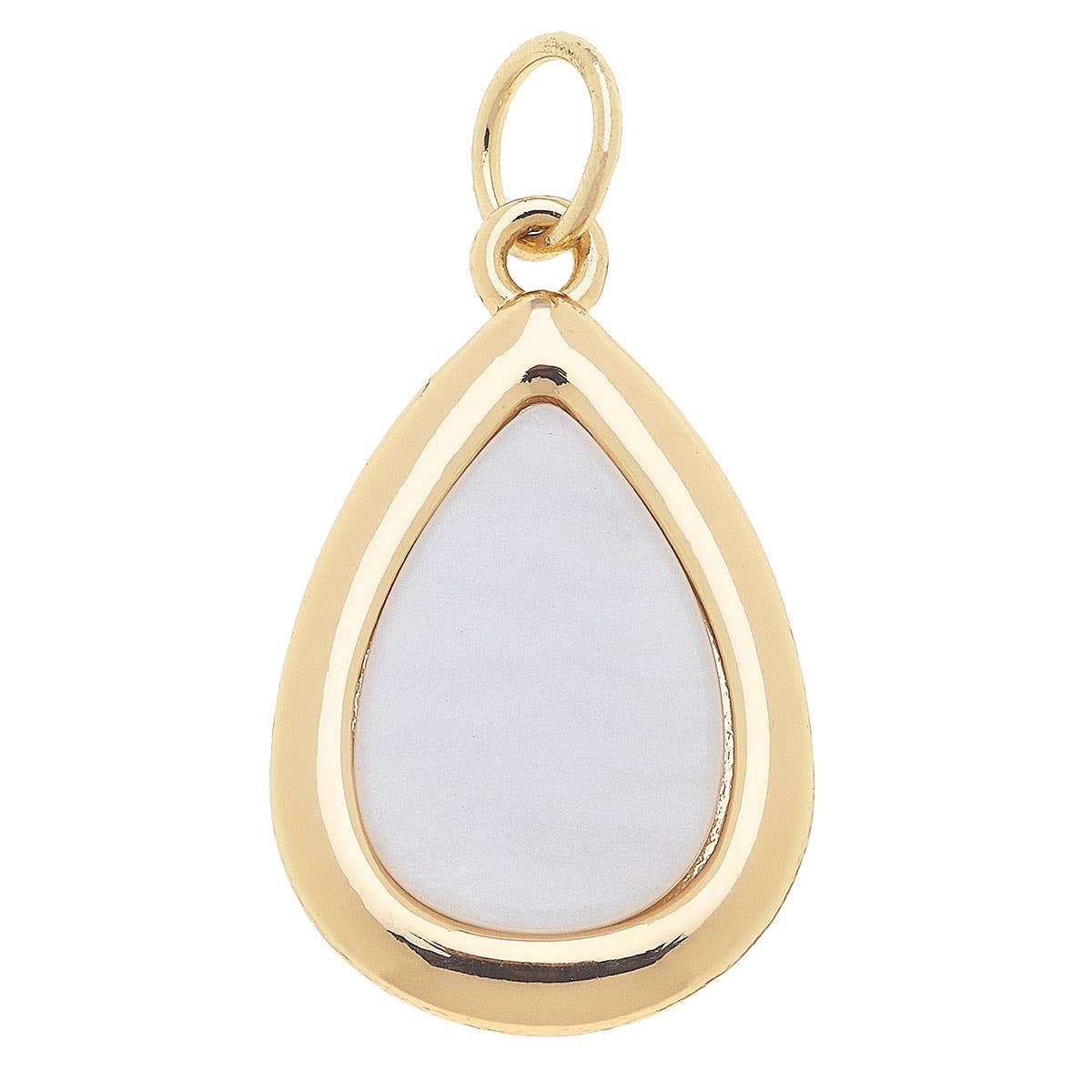 Canvas Style – wholesale Individual charm/pendant – Outline Charm in Mother of Pearl4