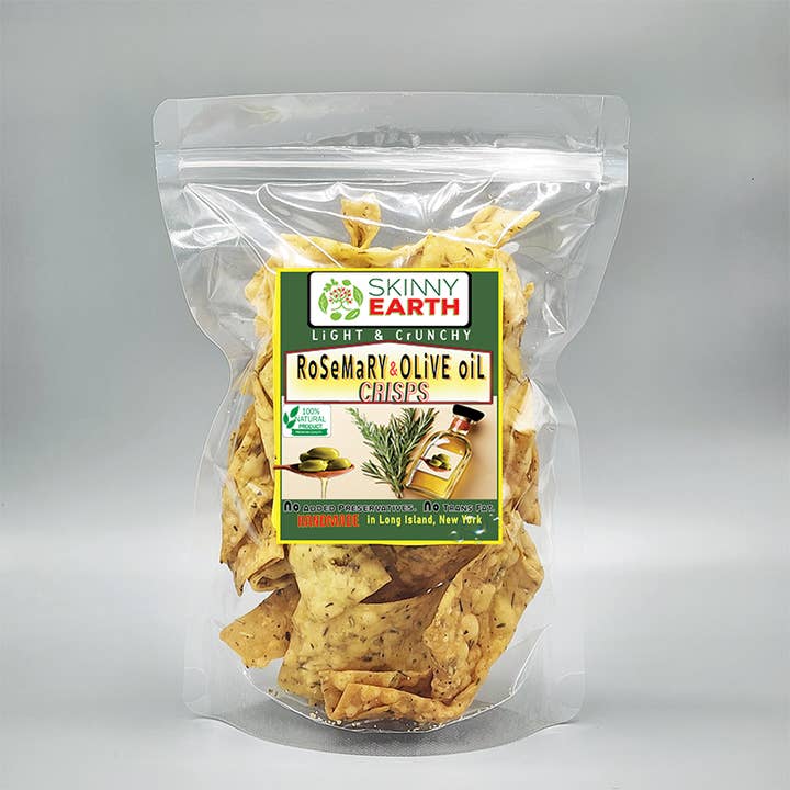 Rosemary and Olive oil Crunchy crisps for wholesale by Hottyfii