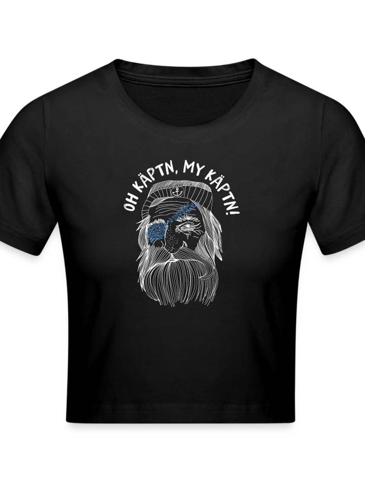 Oh Captain, My Captain - Cropped T-shirt for wholesale by HEIMARTLIEBE®