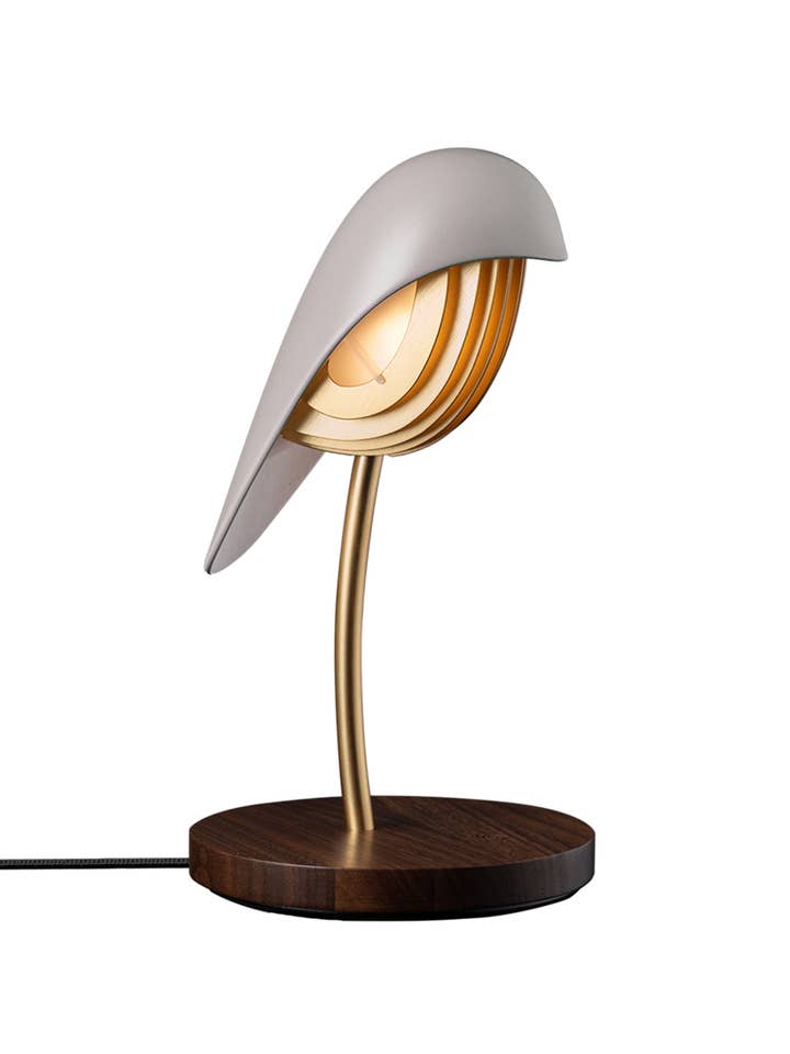 Desk Lamp BIRD Almond Beige for wholesale by VICI Brands: Premier Design Kids Goods ๐