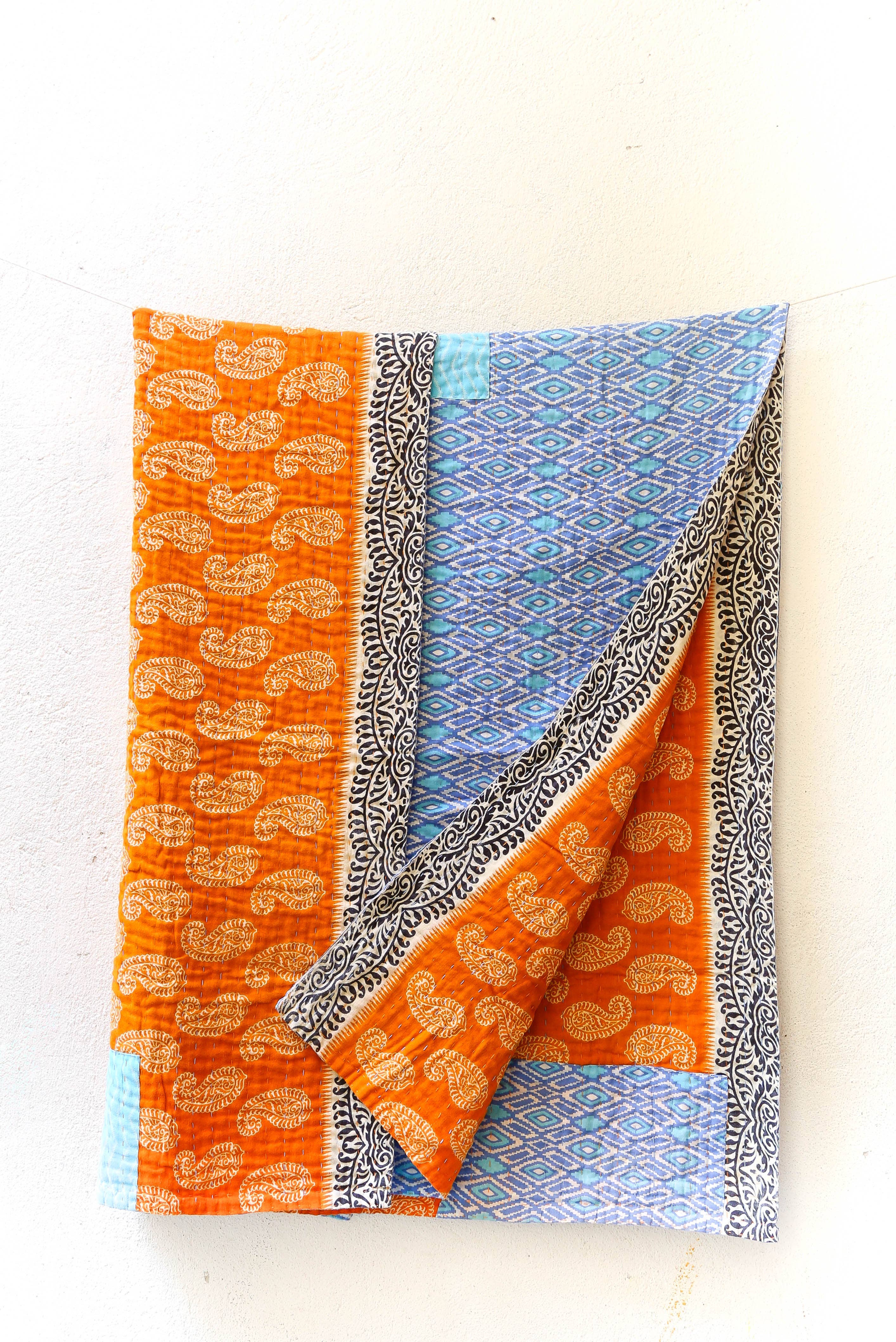 Asha Project - Wholesale Throw Blanket - Kantha Throw Blanket9