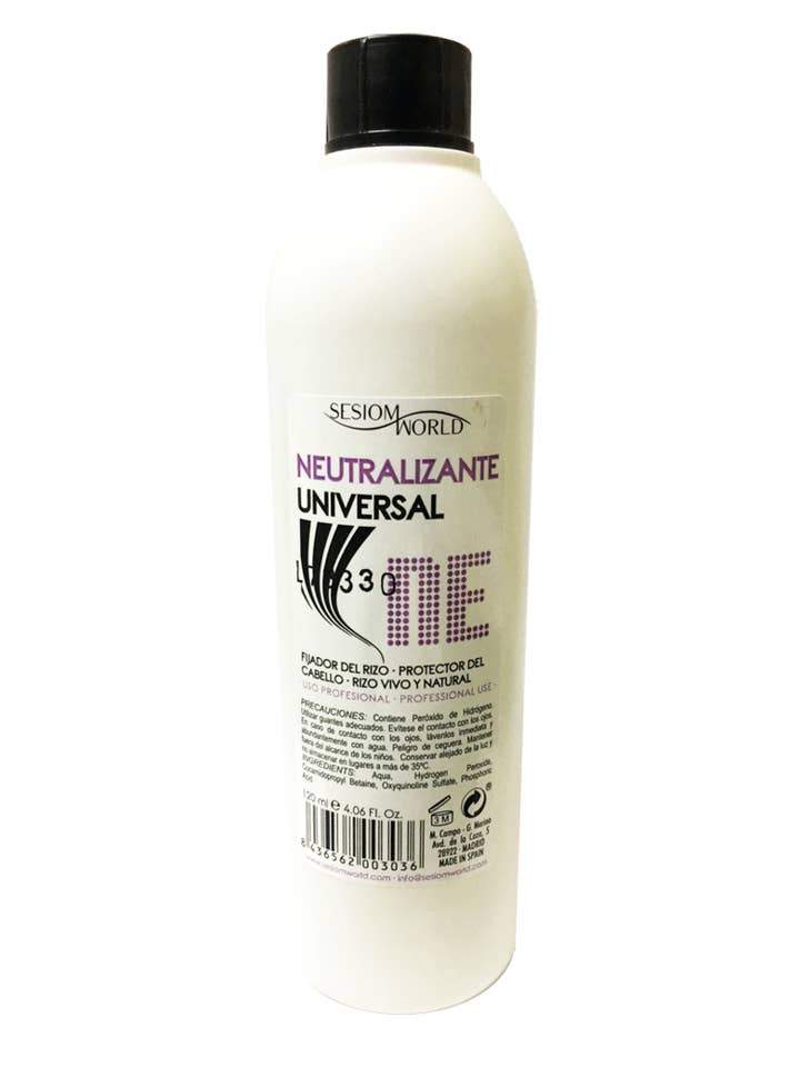 Neutralizing Universal NE Curl Fixative 120ml for wholesale by sesioMWorld - M·O·I Professional