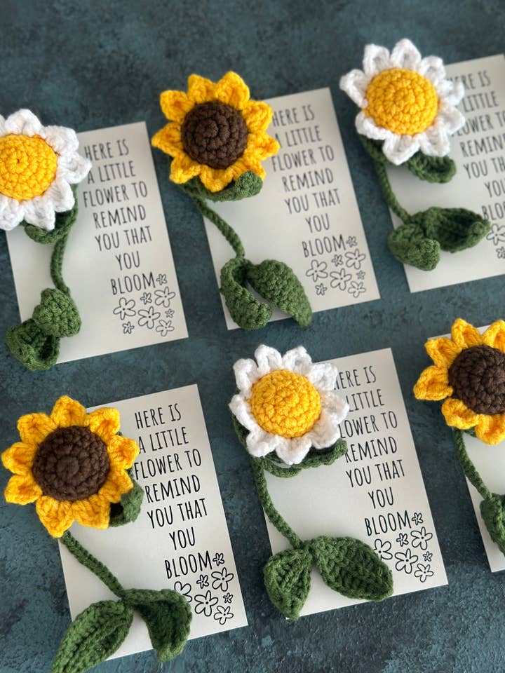 Leuke gehaakte bloemliefdeskaart, handgemaakte gehaakte bladwijzer voor wholesale door Honey Art and Nature