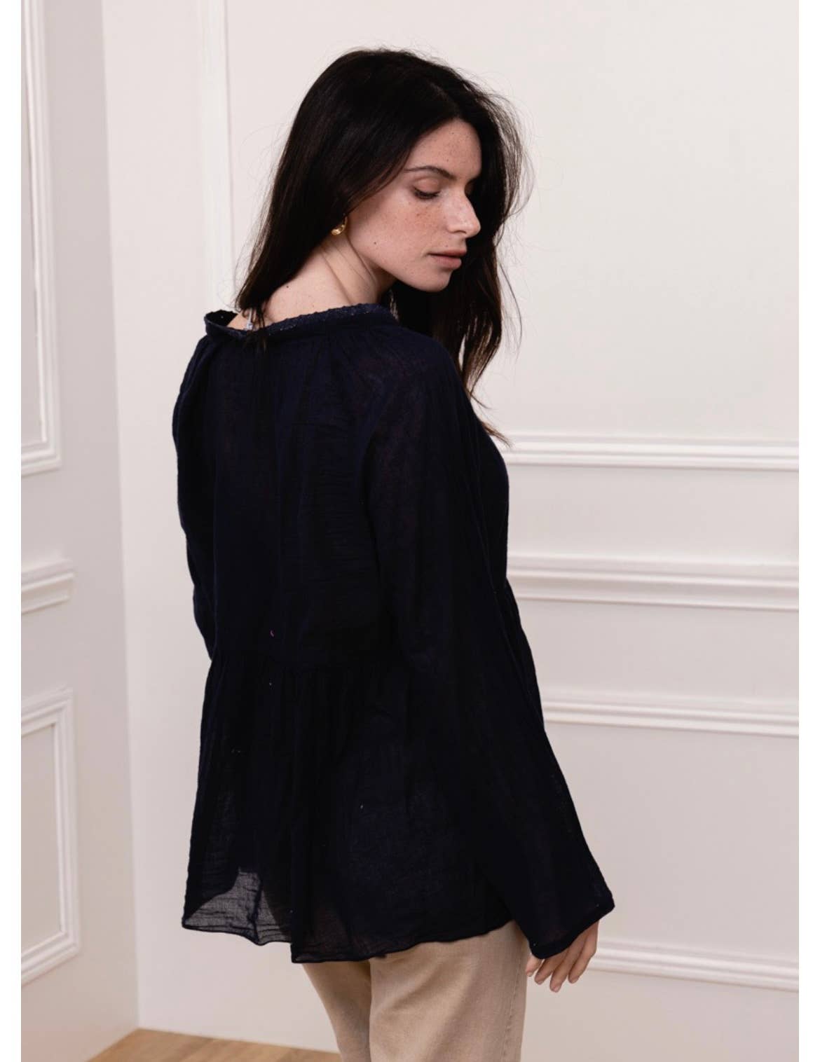 LINEN & COTTON HOUSE - Wholesale Blouse - Women's - 10074 SPRINT SUMMER CLOTHING COTTON BLOUSE3