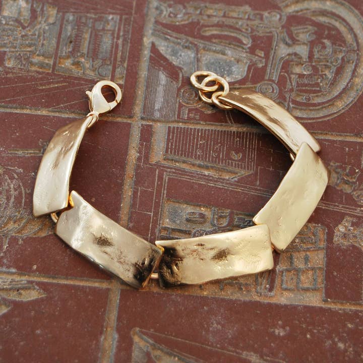 Bracelet Lana 46 Plaqué pour la vente par Nadia Rabosio Jewellery