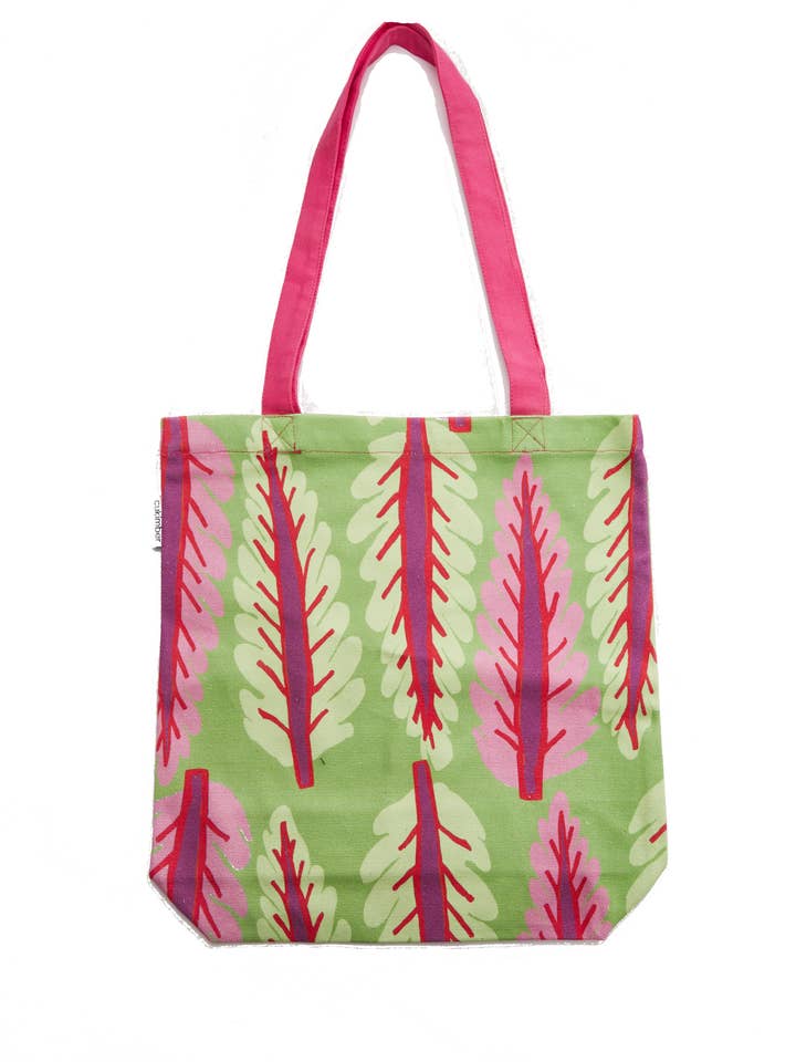 Green Chard Canvas Shoppingväskor för wholesale av cukimber