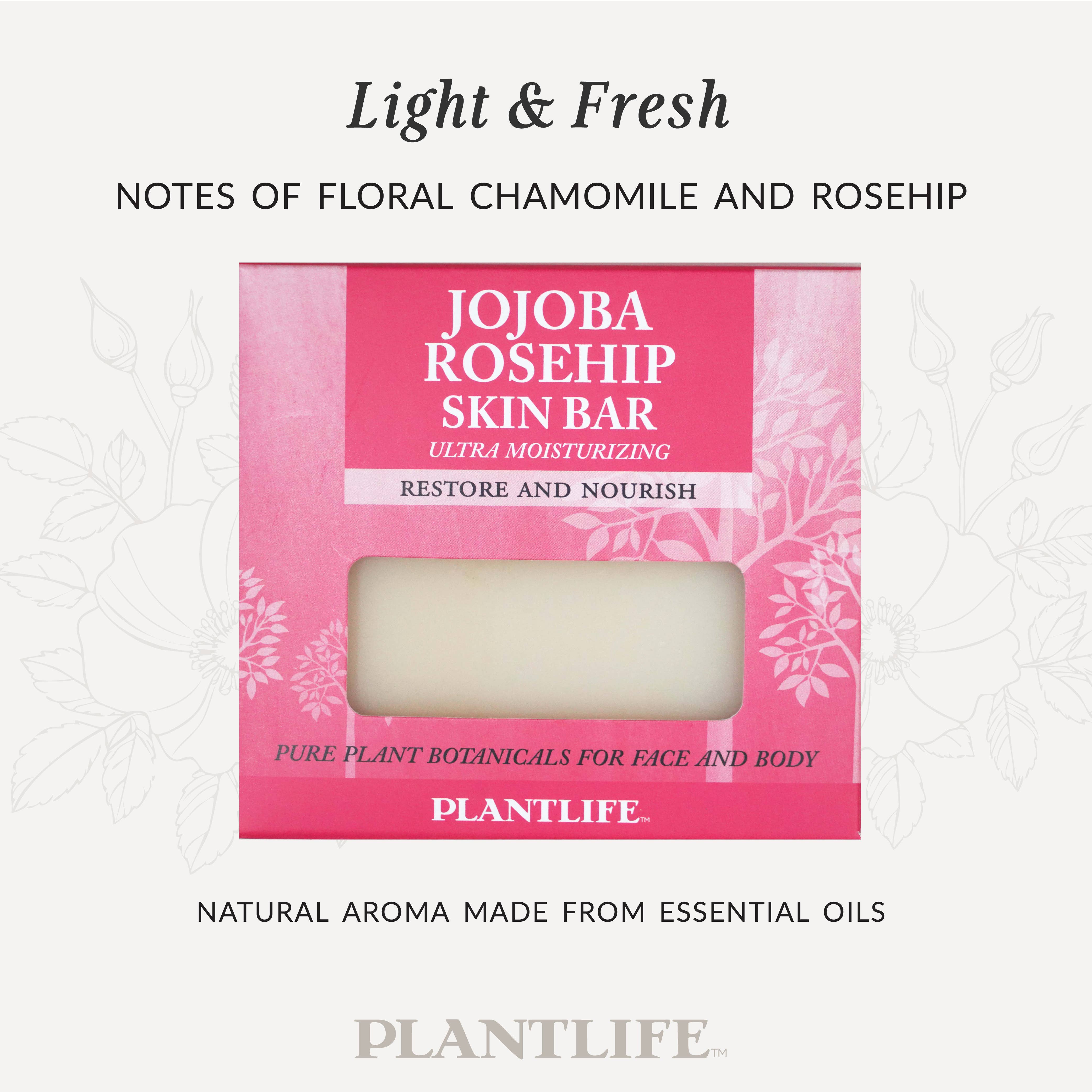 Plantlife - Wholesale Bar Soap - Jojoba Rosehip Bar Soap2