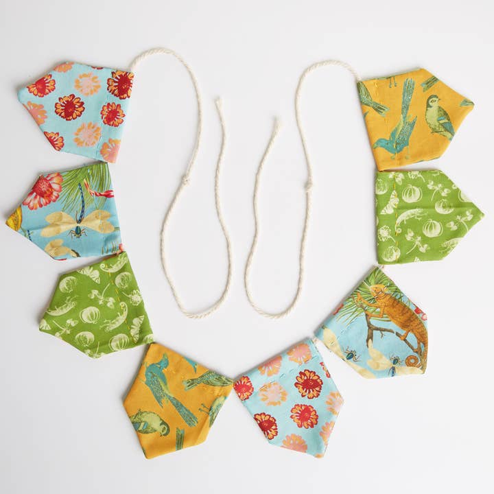 West Design Products - Wholesale Craft Supplies - RHS Fat Quarter Fabric Bundle, Tropical, 45 x 56cm Pack Of 46