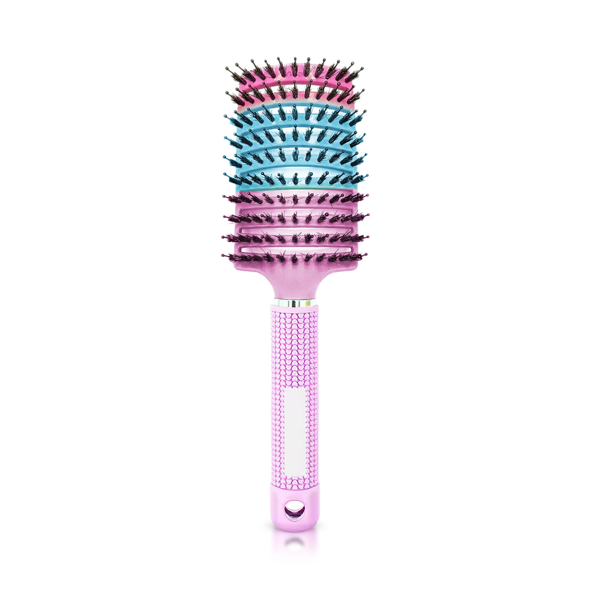 Healthy Bod Co - Wholesale Hair brush/comb set – Child & baby - Kids Detangling Wide Paddle Comb Hair Brush - Pink/ Blue1
