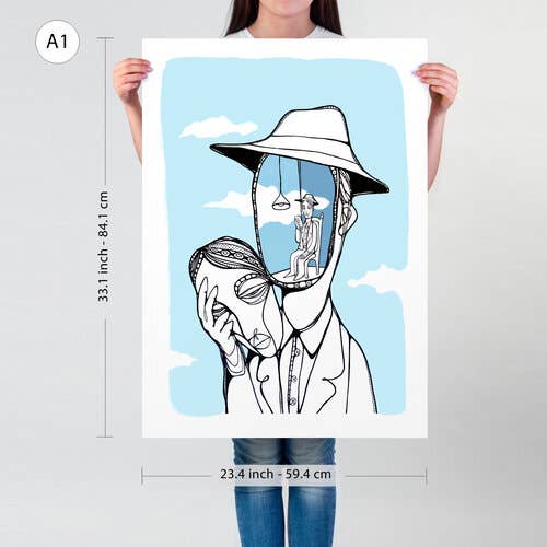 Impression giclée Visiting my Mind pour la vente par Felix zilinskas