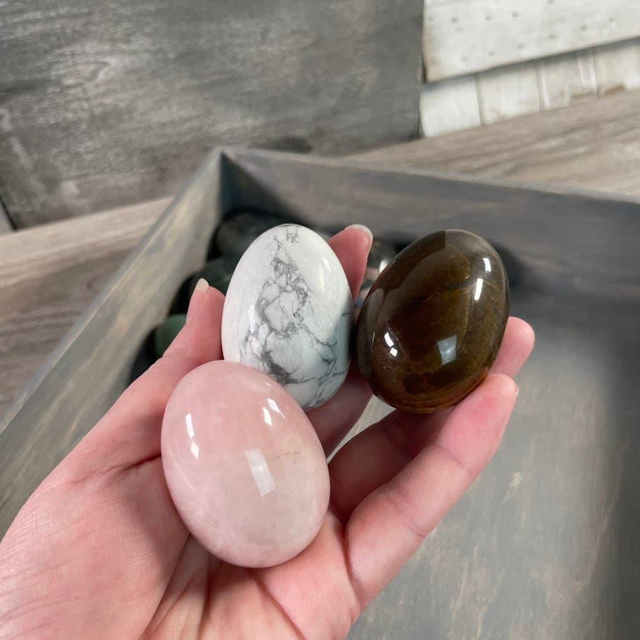 Keystone Crystals - Vente Pierre et cristal de spiritualité - Œuf en pierre précieuse – pour boutiques métaphysiques et magasins de cadeaux6