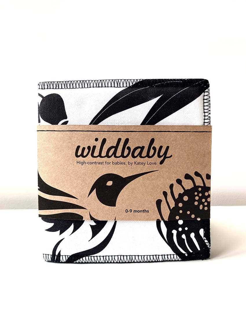 Mesmerised - Wholesale Baby & Toddler Book (0-2) - Wildbaby Organic Cotton Cloth Book1