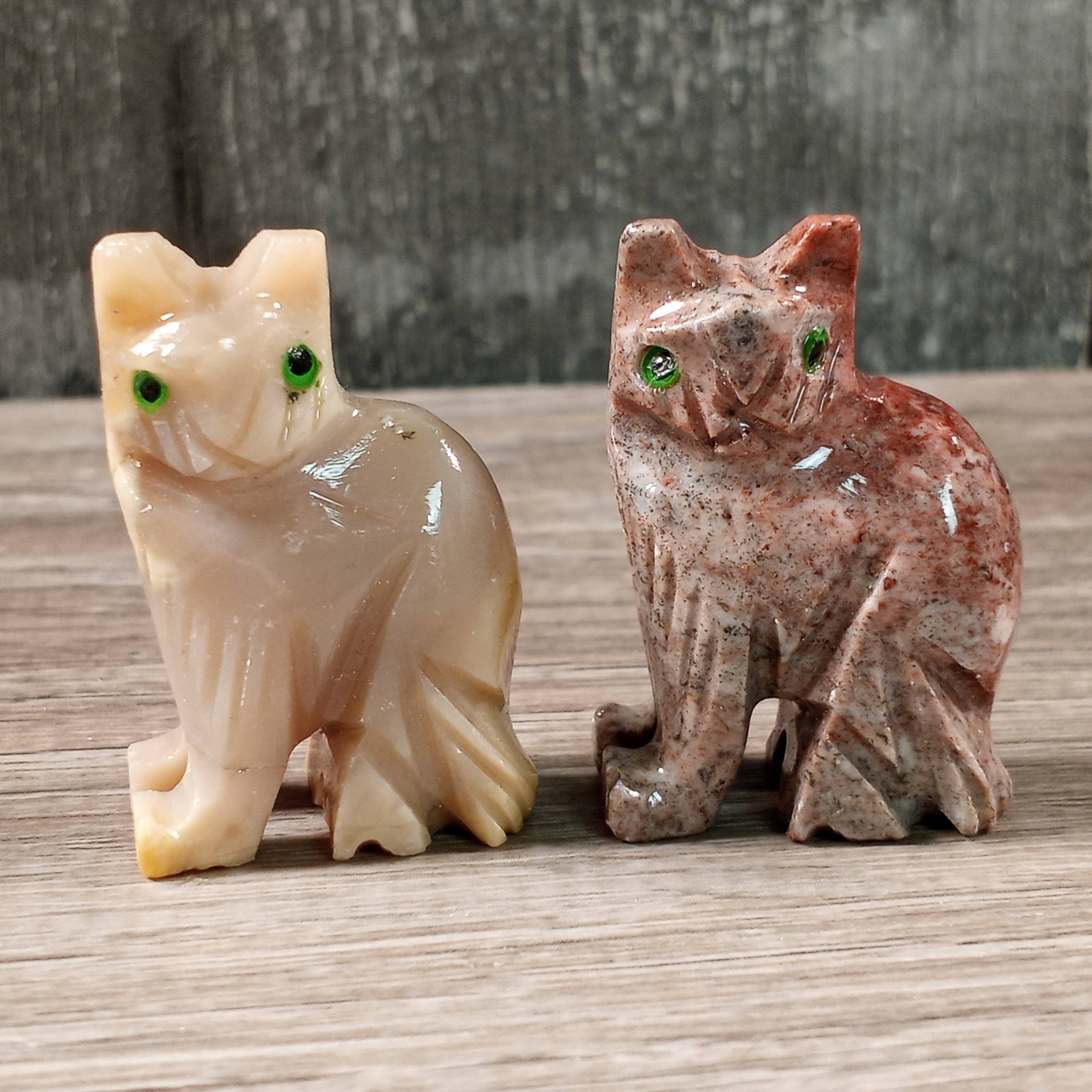 Keystone Crystals – wholesale Dekorativ statyett – Soapstone-djur47