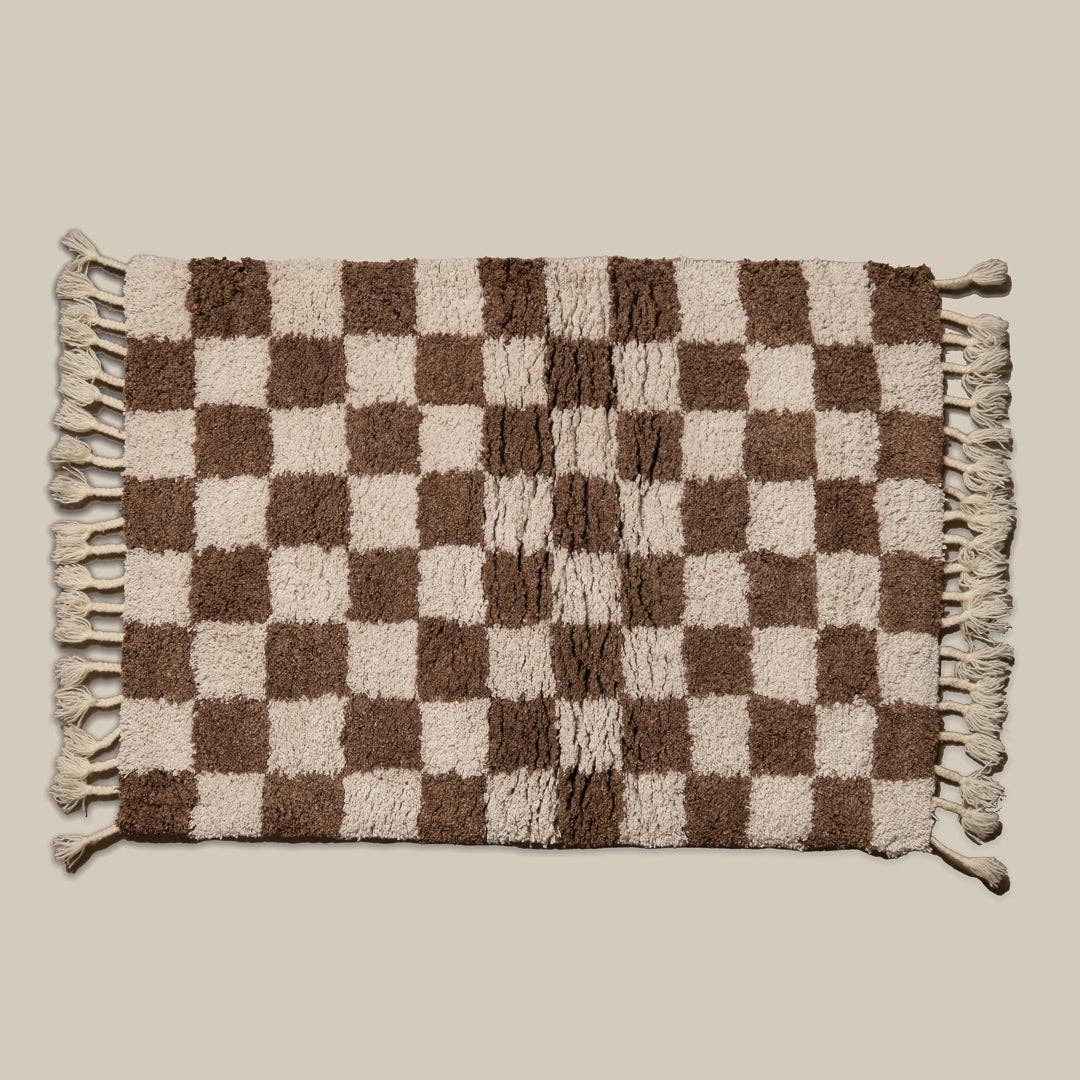 Montana Labelle Design - Wholesale Bath Mat - Millie Checkered Bath Mat1
